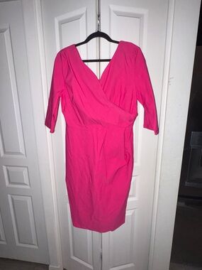EUC MUXXN Sz XXL Pink Wiggle Dress